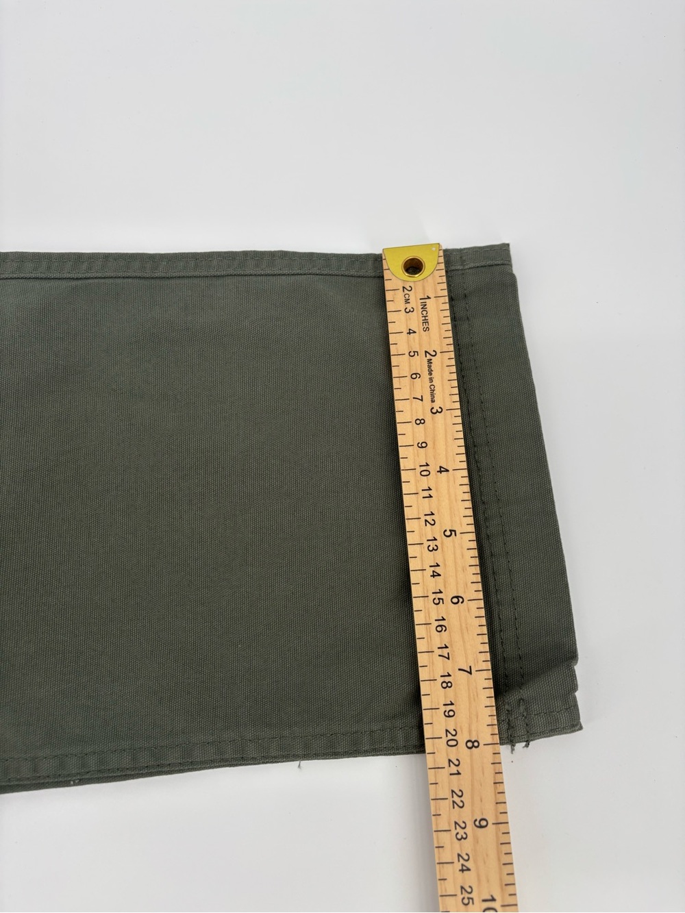 Eddie Bauer Mens Canvas Utility Pants 34x30 Green Stretch Workwear Outdoor Chino - Picture 10 of 14